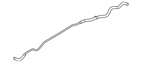 Cooling pipe return tank-radiator Infiniti QX50 19-