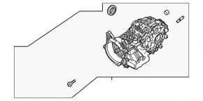 Rear differential gearbox Nissan Murano 25-26 AWD