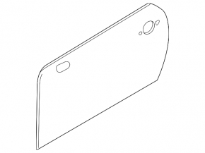 Door bare front left Mini Cooper Clubman R55 R56 R57 R58 07-14