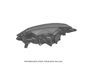 Headlight front right complete Chevrolet Bolt 17- adaptive