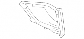 Front bumper cover right Chevrolet Bolt EUV 22-23