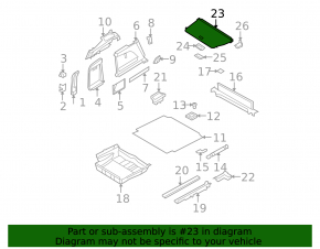 Trunk Cover for BMW X5 E70 07-13