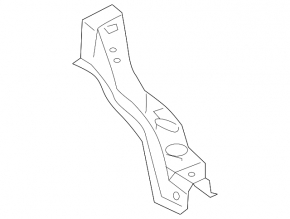 Right eyelash TV bracket for Toyota Prius 2009-2010