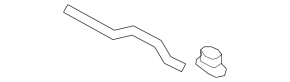Mitsubishi Outlander 2007-2013 small rear hood seal
