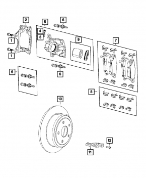 Jeep Gladiator 20-25 350/22mm Front Left Brake Disc
