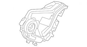 Rear left door lock Honda CRV 12-13