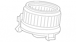 Acura RLX 13-20 Heater Fan Motor