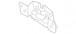Kia Sportage 17-22 hood lock with sensor