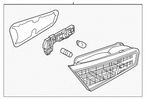 Inner light trunk door right Audi A3 8V 16-18 e-tron