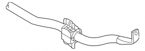 Rear stabilizer bar for Audi A4 17-25, 19mm