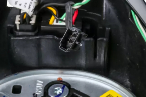 Buick Encore 17-20 black leather steering wheel with pad, heating, and buttons without radar