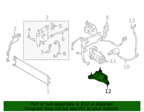 Kia EV6 22-24 RWD Air Conditioning Compressor Bracket