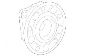 Rear left hub Mercedes A-class V177 19-22 FWD