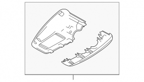 Mazda CX-5 Interior Mirror Cap 17- Non-Auto Dimming