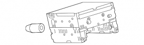 Tape recorder, disc drive, radio Mazda3 MPS 09-13