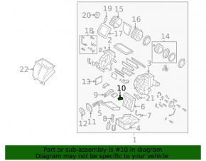 Mazda3 03-09 AC Heater Valve