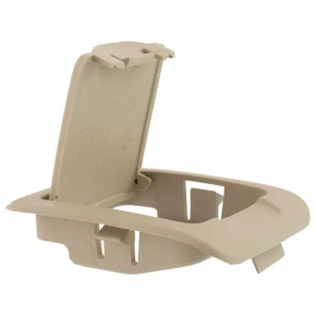 Child seat mounting cap for rear shelf of Ford Fusion mk5 13-16 beige