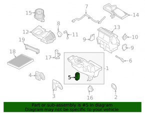 Ford Explorer 11-19 Air Conditioner Heater Valve