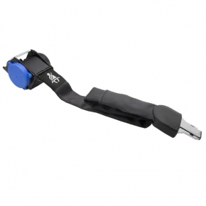 Seat belt rear right pair under pyropatron Ford Fusion mk5 13-16 black