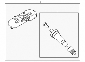 Ford Mustang Mach-E 21-23 433mhz Wheel Pressure Sensor