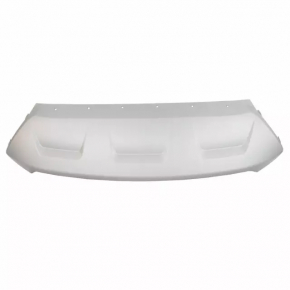 Ford Escape MK3 17-19 front bumper lip trim, silver