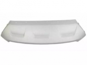 Ford Escape MK3 17-19 front bumper lip trim, silver
