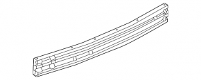 Rear bumper reinforcement Nissan Sentra 20-