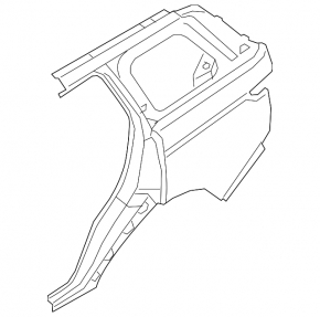 Rear left wing Land Rover Range Rover 13-21