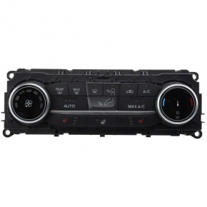 Climate control system for Ford Escape MK4 20-23 auto, dual zone, heated seats and steering wheel, with glossy black trim, scratches
