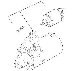 Starter Audi Q7 16-23 3.0