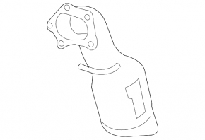 Catalytic Converter Subaru Impreza WRX GH 09-14 2.5T