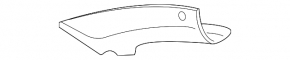 Front pillar trim left upper BMW X5 E70 07-13 beige, for cleaning