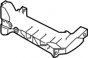 Front left wing bracket Infiniti Q50 14-