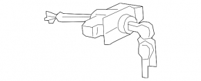 Front Left Lock Cylinder Acura MDX 14-20
