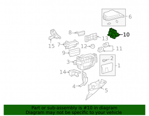 Lexus RX450h 10-15 Underhood Relay Box