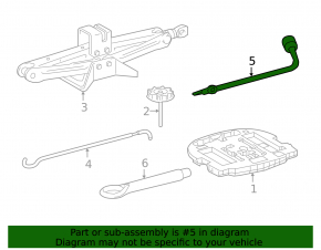 Toyota Highlander 20-wheel spanner