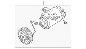 Nissan 350z Air Conditioning Compressor