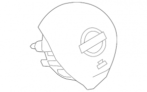 Airbag in the driver's steering wheel Nissan Kicks 18-24