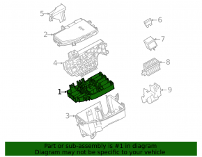 Mercedes X247 GLB 20-26 battery fuse box