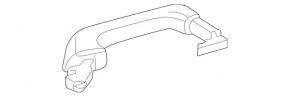 Mercedes W211 outer front left door handle