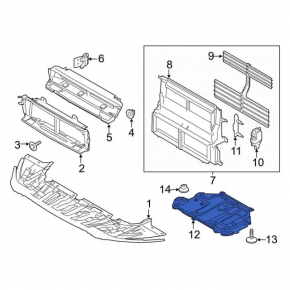Engine protection Ford Transit Connect MK2 14-14 1.6