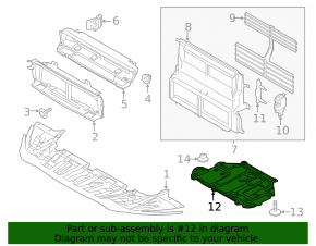Engine protection Ford Transit Connect MK2 14-14 1.6