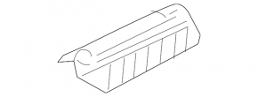 Door sill trim rear right Mazda3 03-08