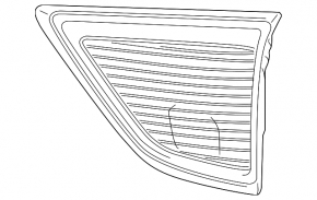 Inner taillight trunk lid left Ford C-max MK2 17-18 rest