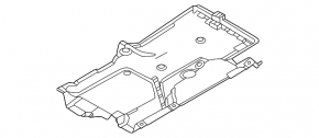 Underbody protection rear left Mazda CX-5 17-