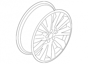 Wheel disk R19 x 7.5J Lincoln Corsair 20-22 type 1