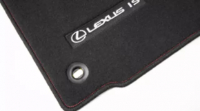 Set of floor mats for Lexus IS 14-20