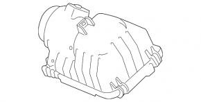 Air filter housing upper part Honda CRV 20-22 hybrid