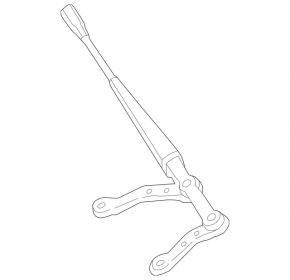 Wiper arm right Mercedes CLA 14-19