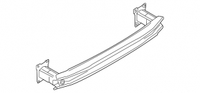 VW Jetta 22-26 rear bumper reinforcement